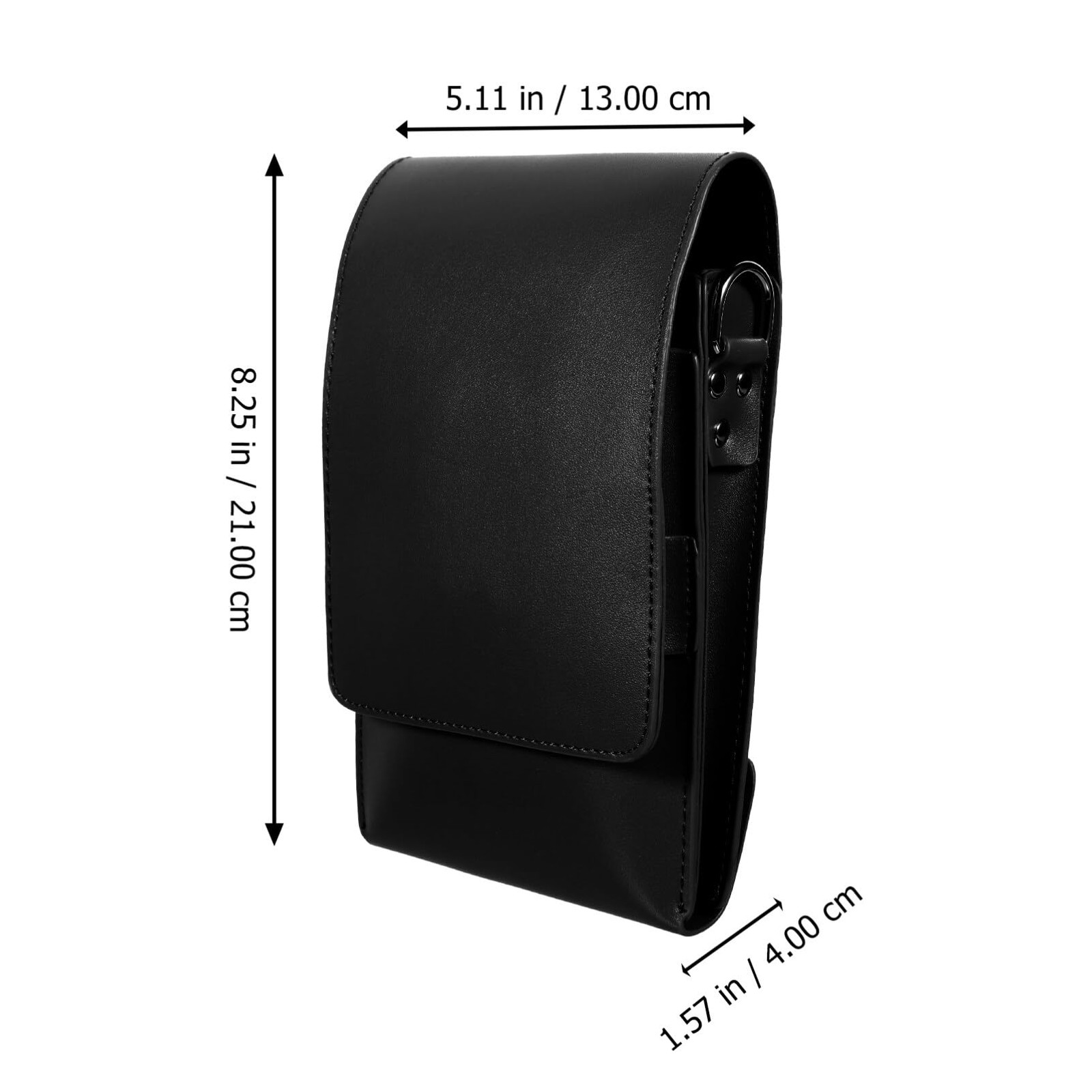 Leather Scissors Waist Bag Pouch Hair Stylist Tool Organizer 8.27×5.12×1.57