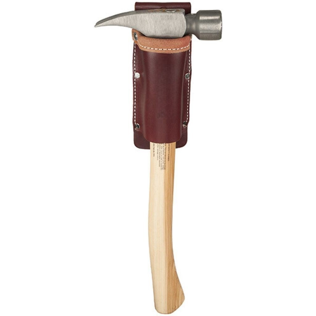 Leather Hammer Holder Holster – Heavy-Duty Belt Loop Tool Pouch