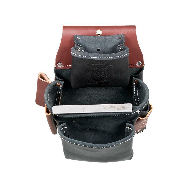 Occidental Leather B5060LH 3 Pouch Pro Fastener Bag – Black Left