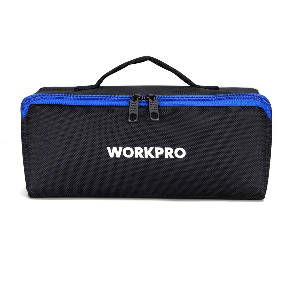WORKPRO 10″ Heavy Duty Tool Bag Wide Mouth Utility Tool Bag Tool Storage Bag USA