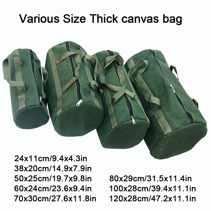 Multi-Functional Thick Canvas Pouch for Tools and Accessories