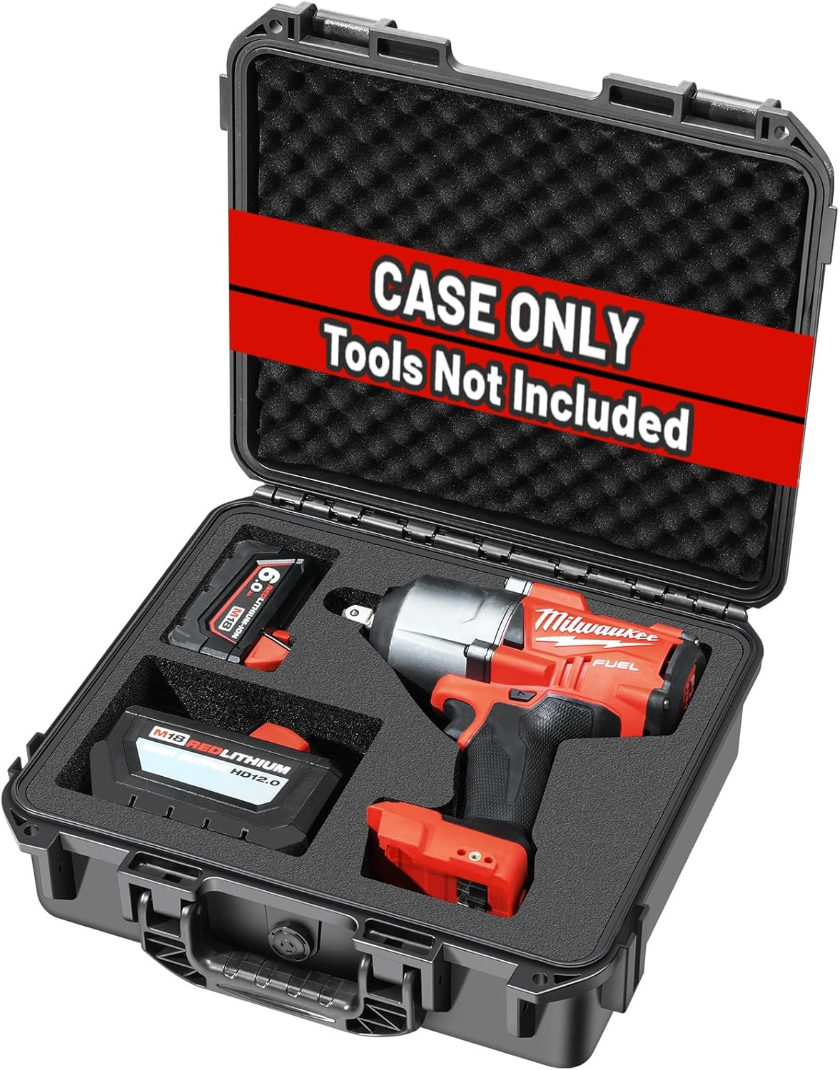 Milwaukee Impact Case for M18 Torque Wrench Hard Waterproof Case | for Electrici