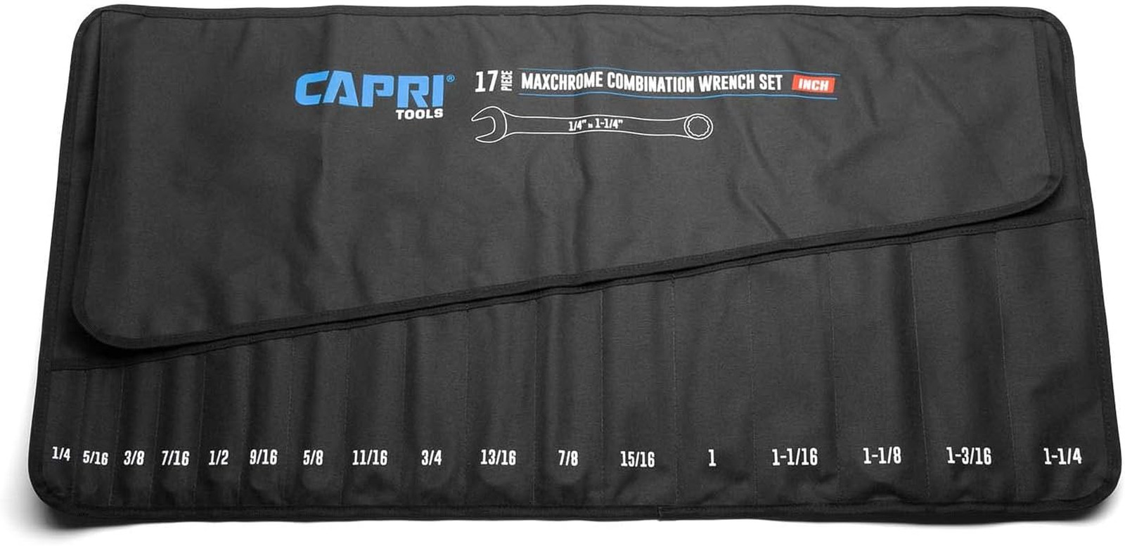 Wrench Roll up Pouch Standard Pockets
