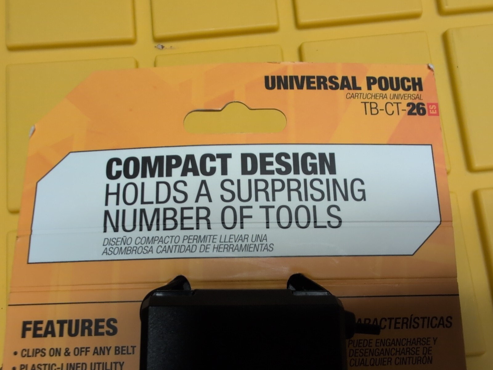 ToughBuilt ClipTech 8 Pockets & Loops Tool Pouch Utility Knife Pocket TB-CT-26