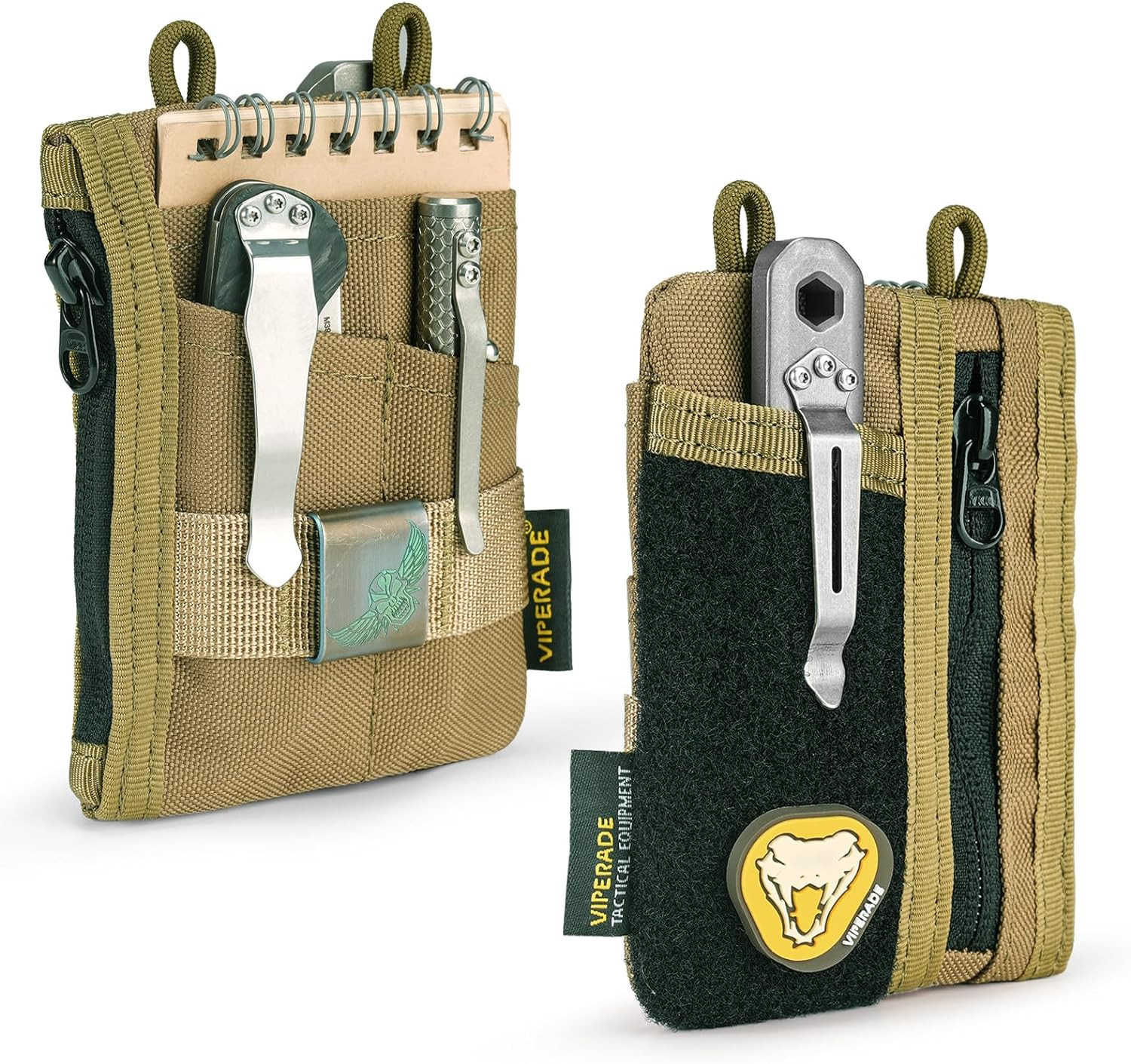 VE18-S Small EDC Pouch, Mini EDC Pocket Organizer for Men, EDC Pocket Organizer,