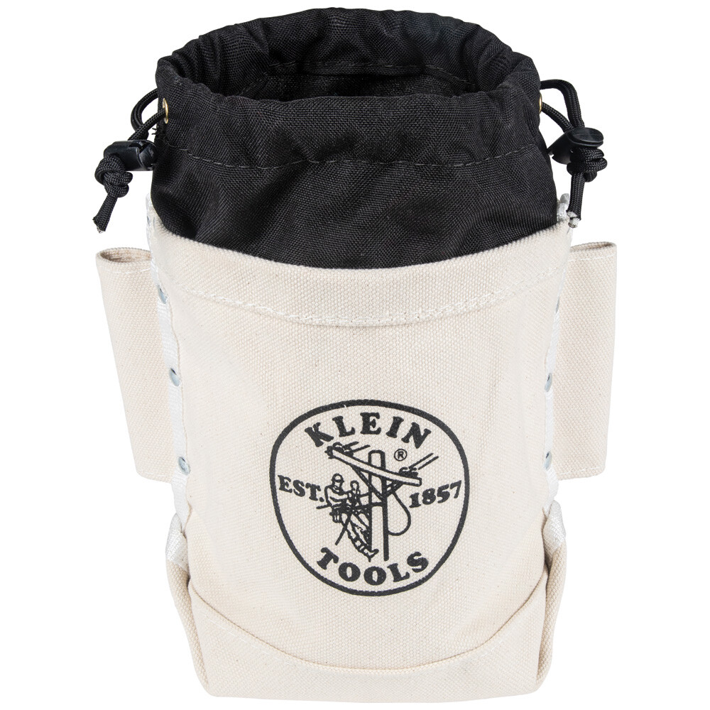 Klein Tools 5416TC Bolt Bag, Top Closing Tool Pouch w/ Tunnel Connect