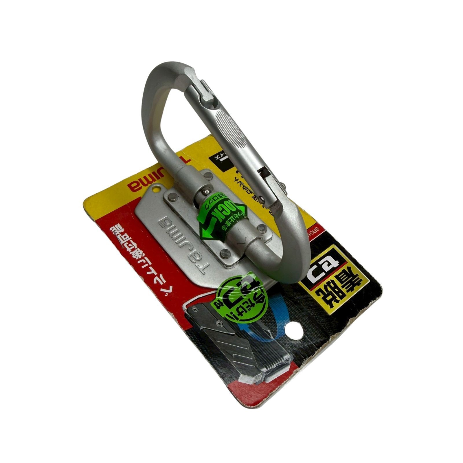 Tajima SFKHA-CLF Detachable Aluminum Carabiner Tool Holder L Size Folding Type