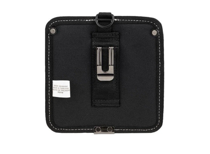 Husky Tool Belt Pouch 3 Pocket Clip On 7 in Water Resistant Heavy Duty Storage