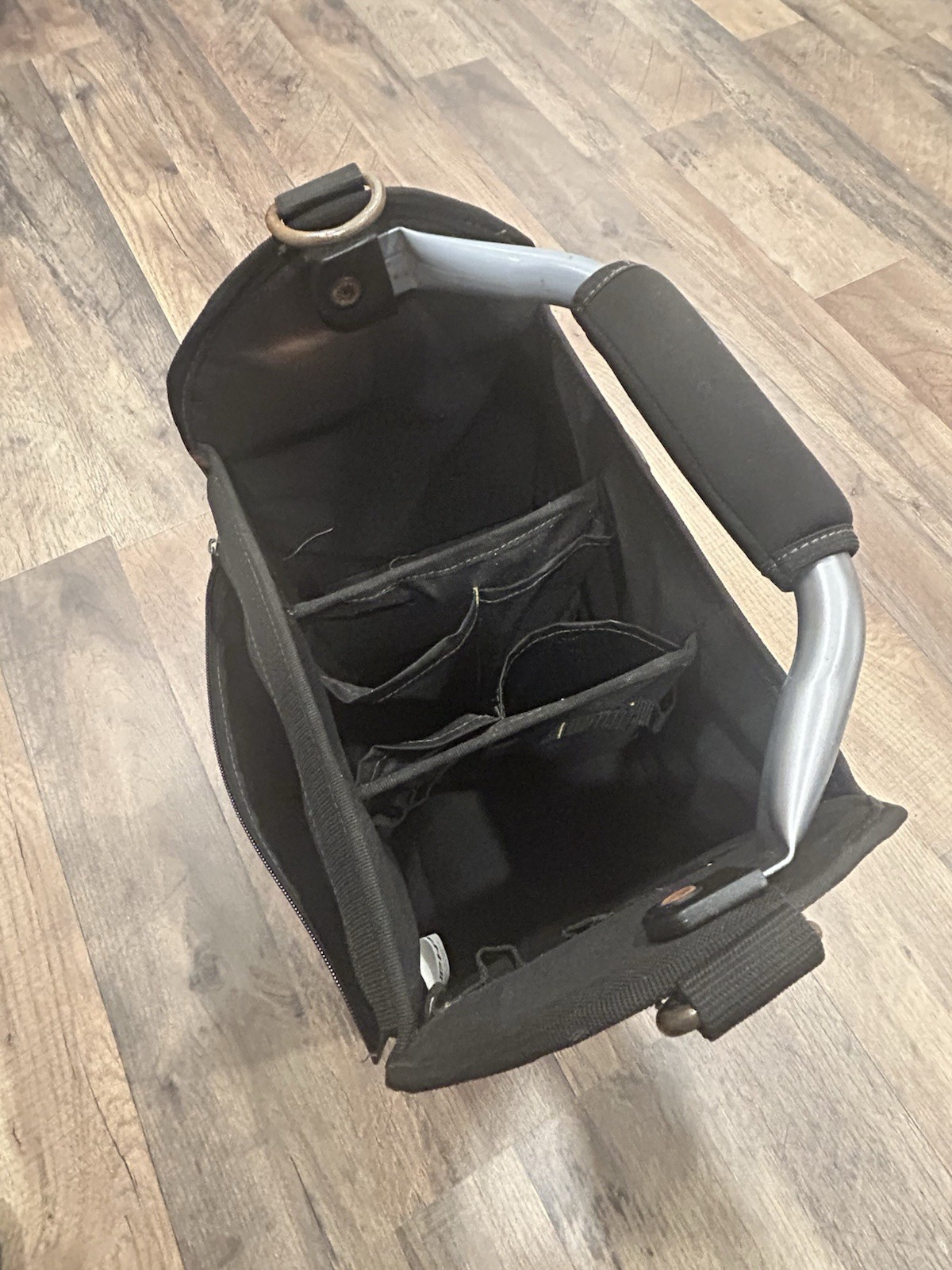 AWP 12 Inch Pro Tool Tote With Rotating Handle