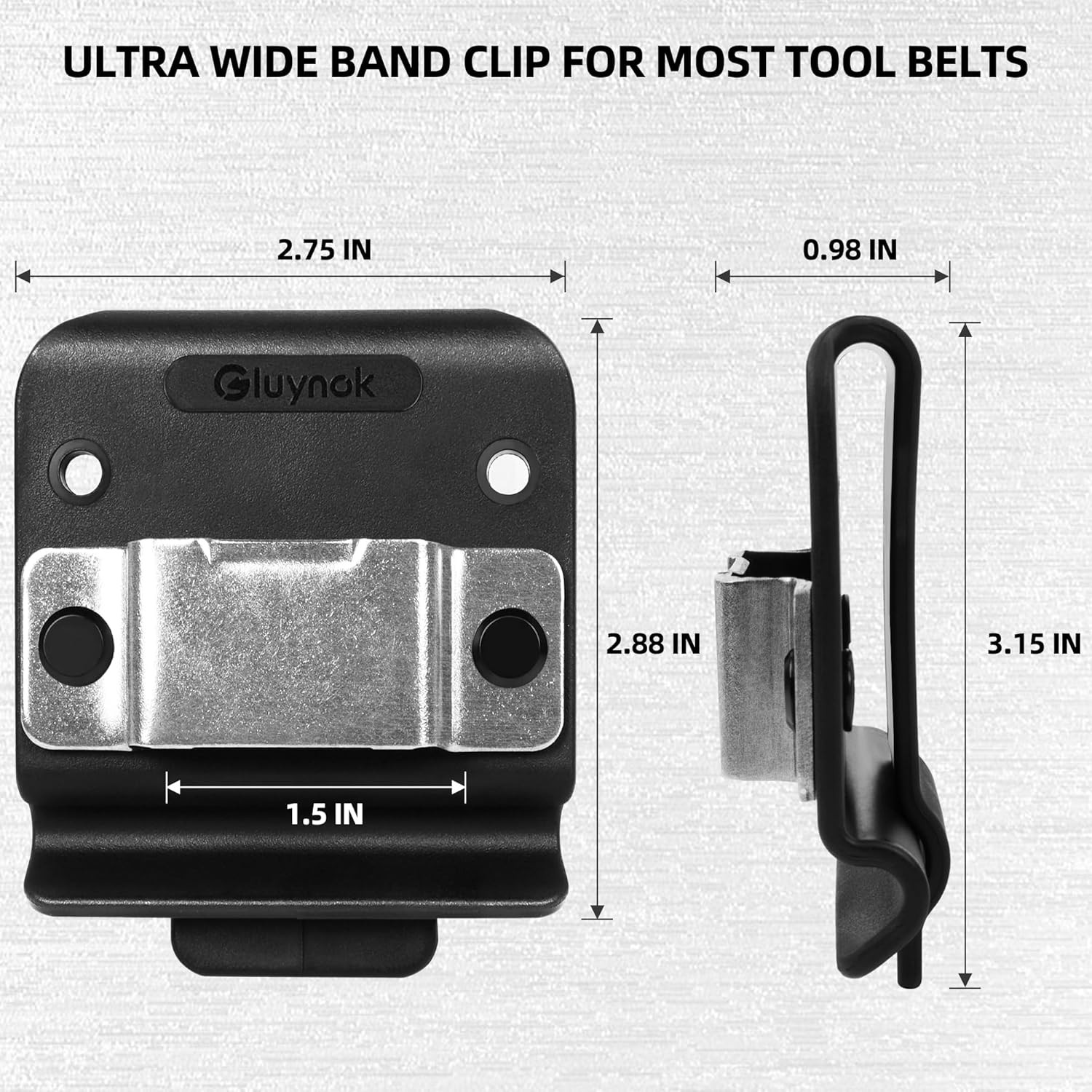 Tape Measure Holder，Drill Holder for Tool Belt-Simple Hook Holster for Cordless