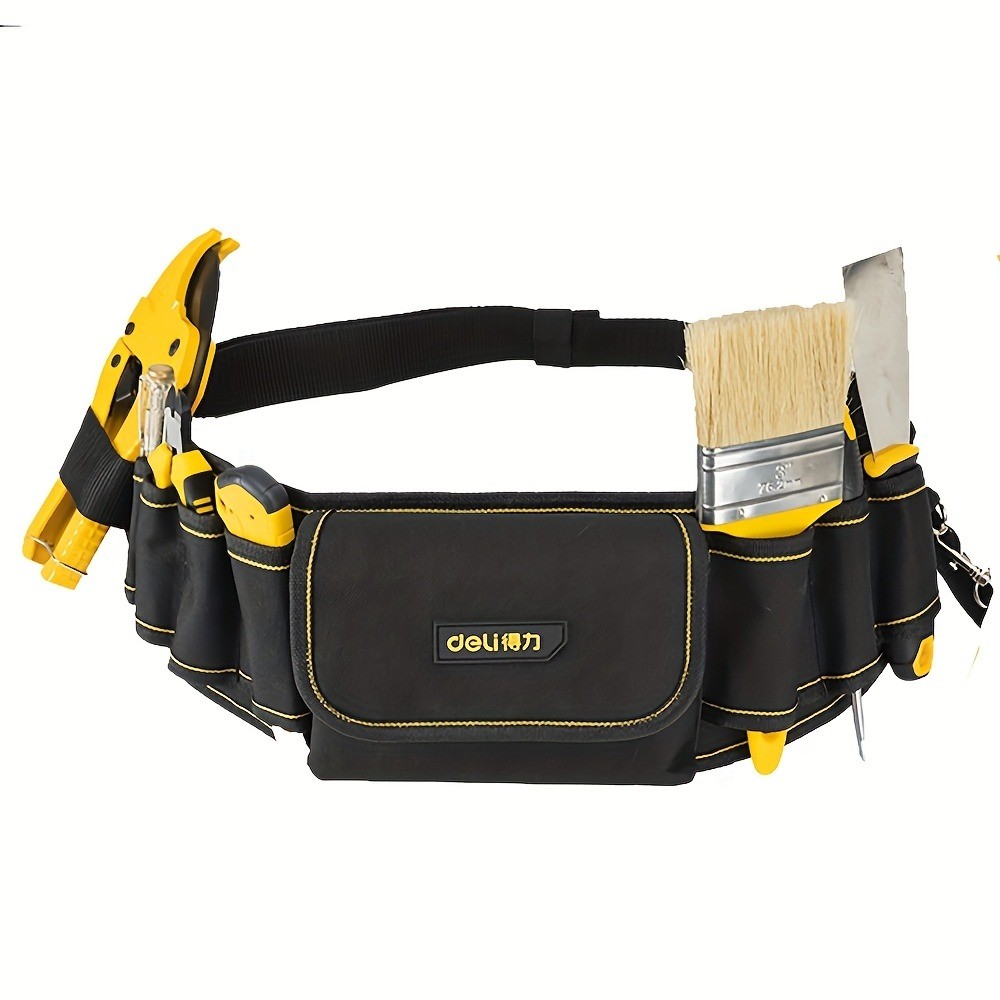 Steelite Tool Belt 8 Pocket Waist Bag Hardware Toolkit Work Organizer