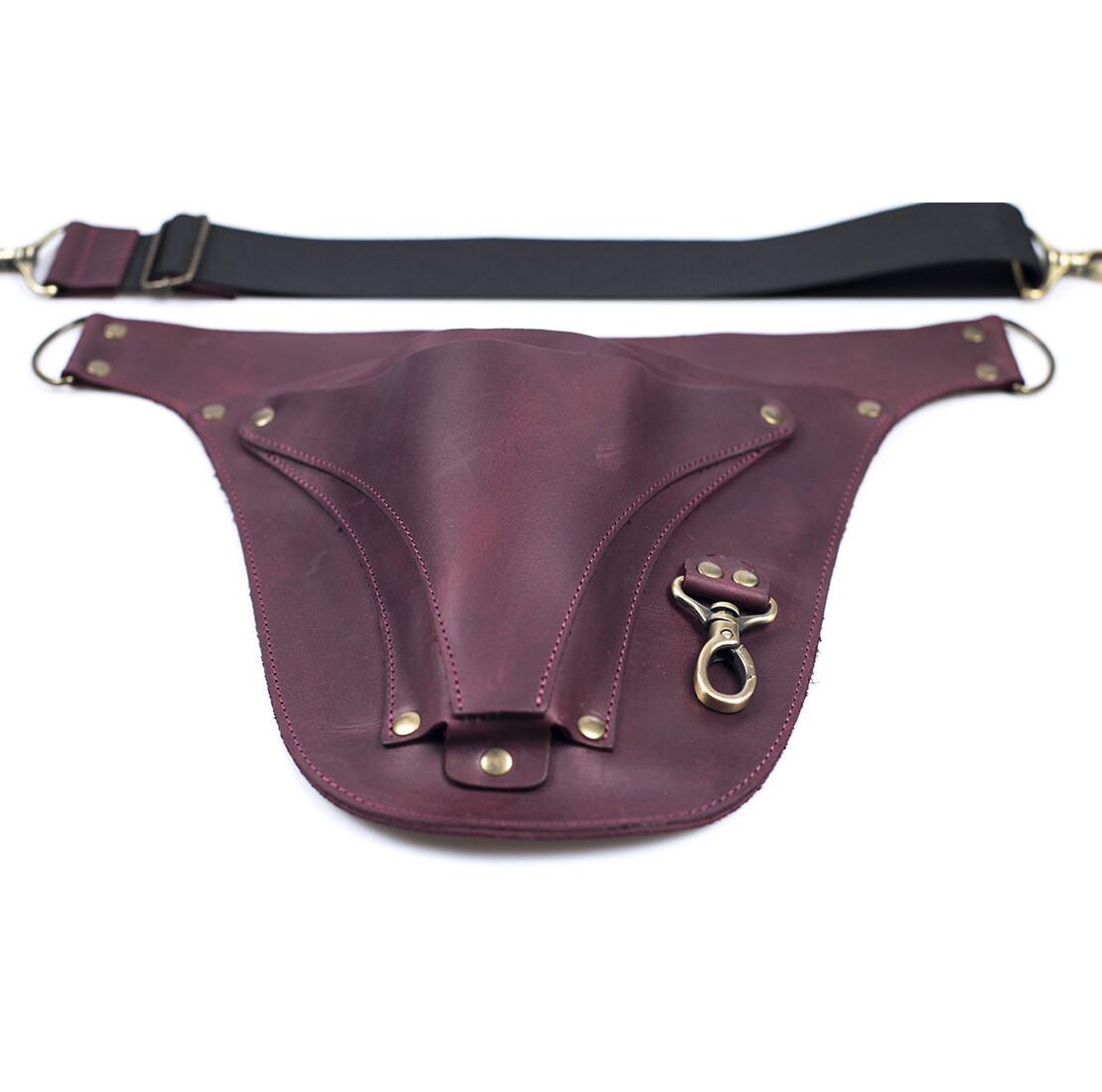 Leather Florist Tool Belt Bag Personalized Garden Pouch Utility Holder Planner M