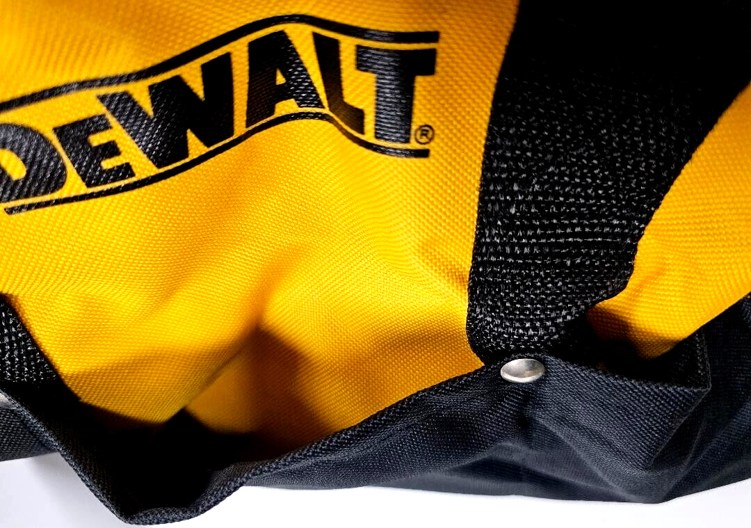 3) Dewalt Tool Bag W/ RAILS Case 13″ x 10 x 9 Canvas For 20V Drill, Battery, Saw
