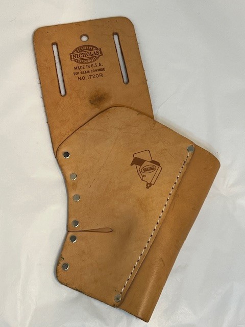 Nicholas Work Gear No. 1720R Top Grain Cowhide Leather Drill Holster Made in USA