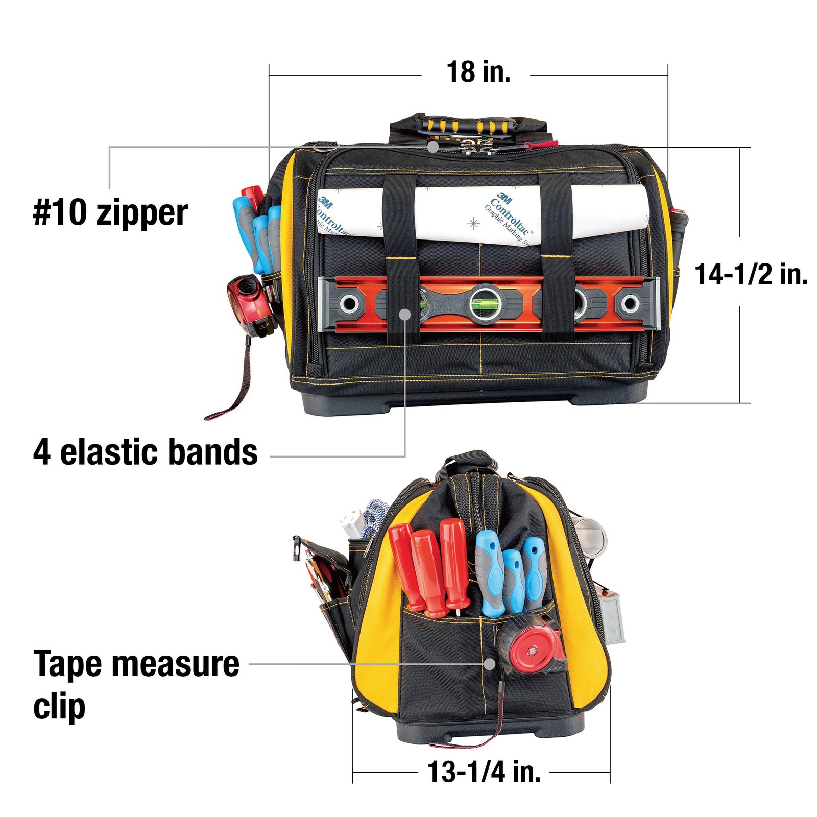 Cat 18 Inch Pro Tool Bag – 240051