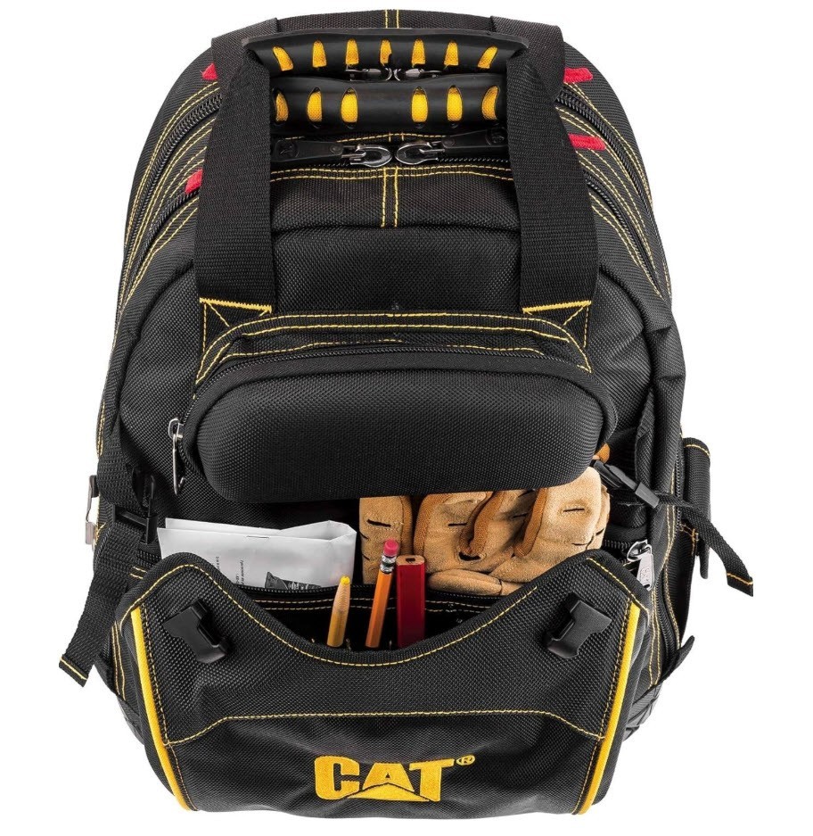 Caterpillar CAT 18″ Heavy Duty LAPTOP / PRO TOOL Backpack – 29 Pockets 🌟NEW🌟