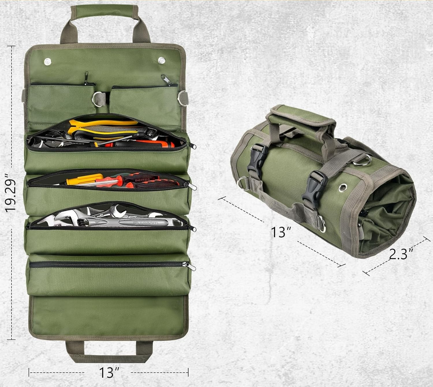 Tool Bag Roll Bag Electrician Car Hanging Storage Tool Box Bag