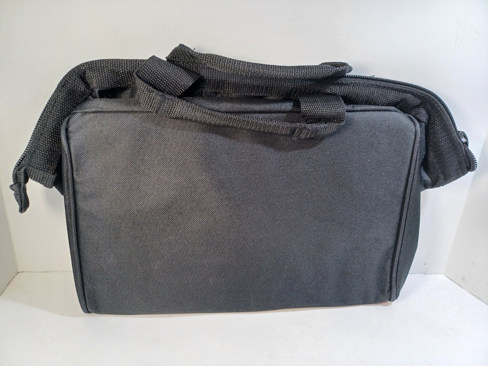 Craftsman 13 Inch W X 9.75 Inch H Wide Mouth Tool Bag 6 Pocket Black Red New