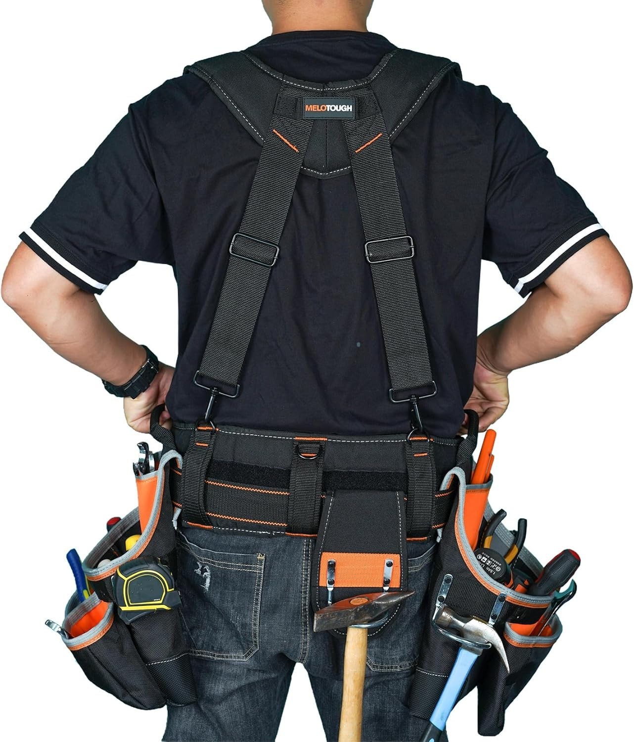 Versatile Suspension Rig Tool Belt – 5-Piece System with Multiple Tool Holders
