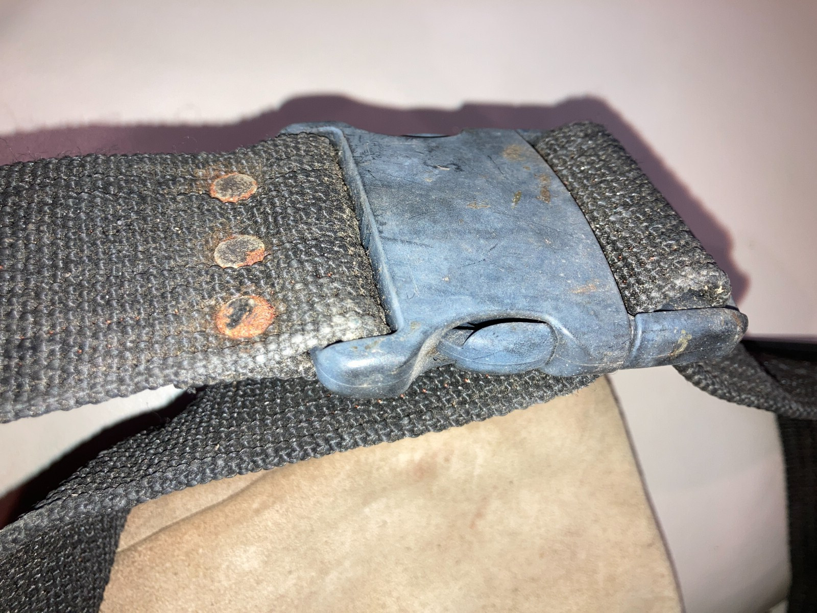 Craftsman 3 Pockets Leather Tool Belt Hammer Holders Rustic Adjustable Strap