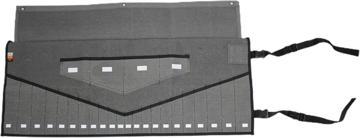 Heavy-Duty 26 Pocket Wrench Roll Tool Pouch – Perfect for Professionals & DIYers