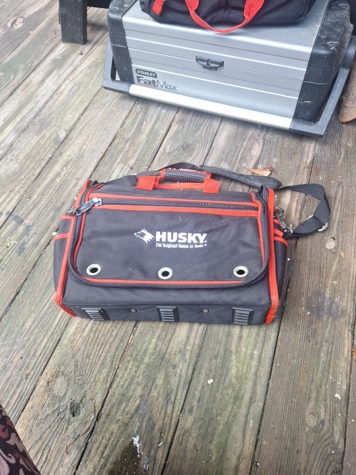 Husky The Toughest Name In Tool Heavy Duty Tool Organizer for Tools Canvas