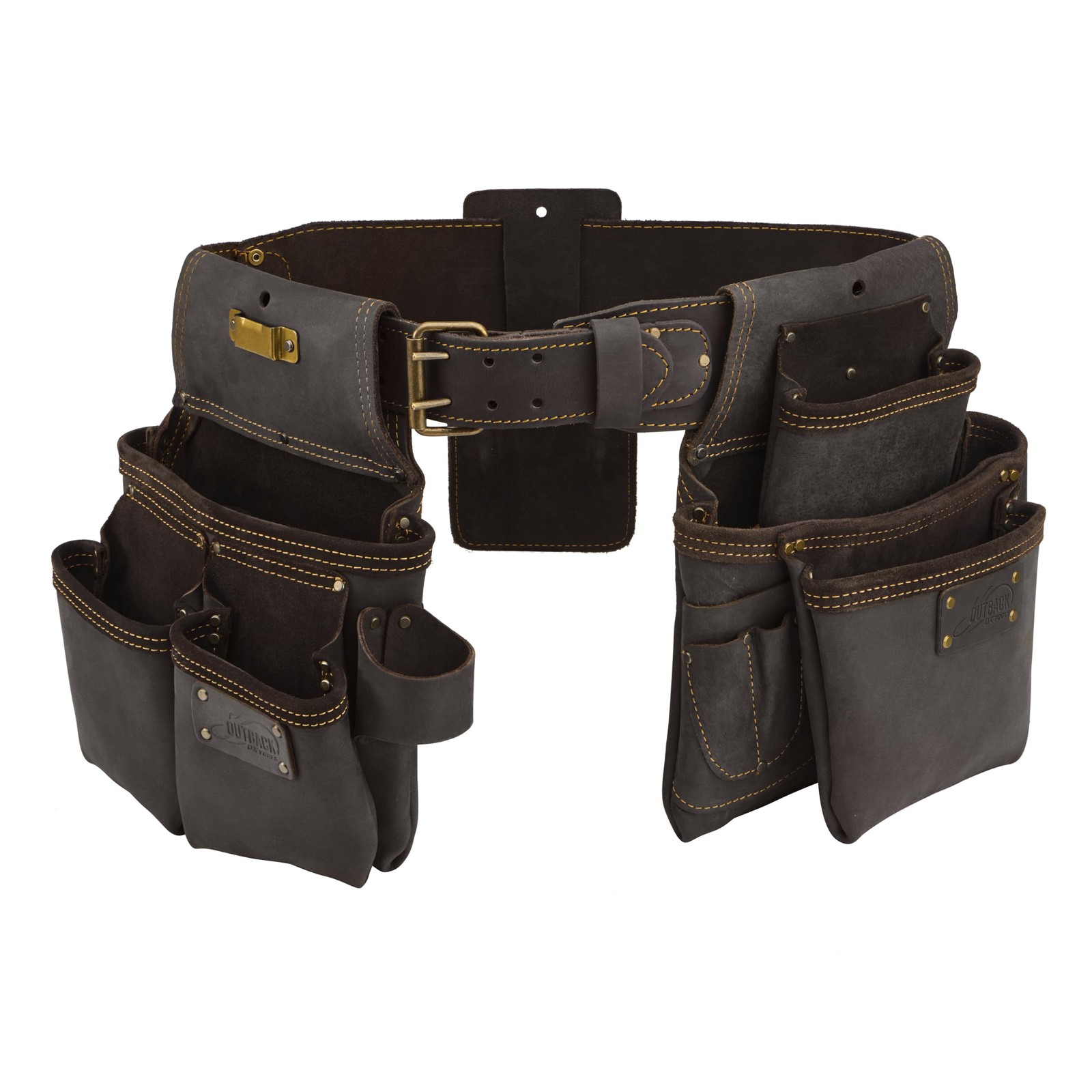 Adjustable Carpenter Tool Belt with 22 Pouches for Electricians and DIY