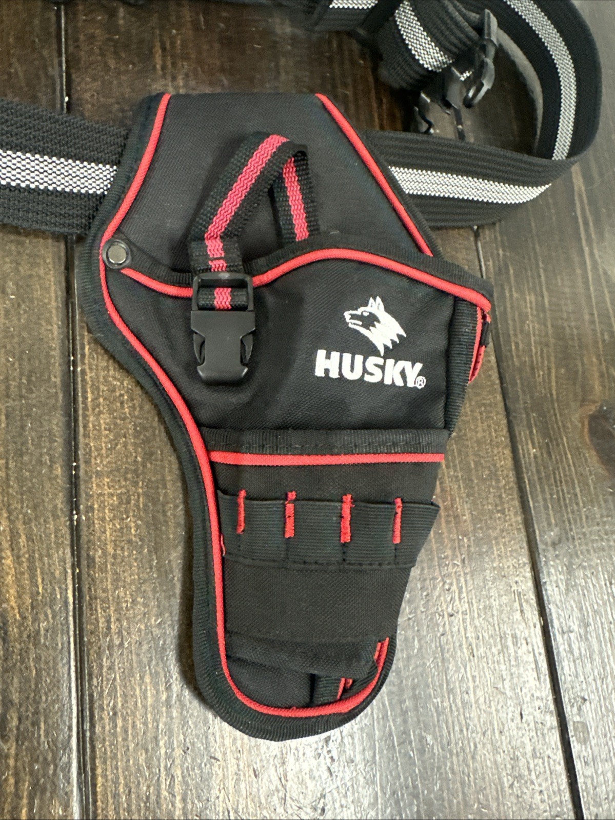 Husky Drill Holster #892-275 Pro Grade Plus Heavy Duty Tool Belt XL