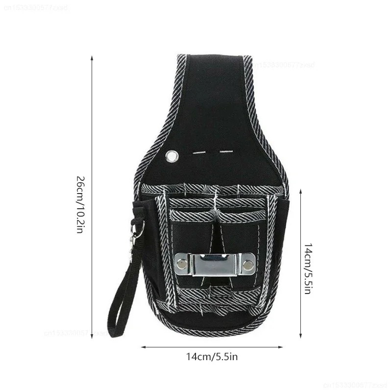 Heavy Duty Nylon Tool Waist Bag Electrician Screwdriver Holder Pouch Case Gift