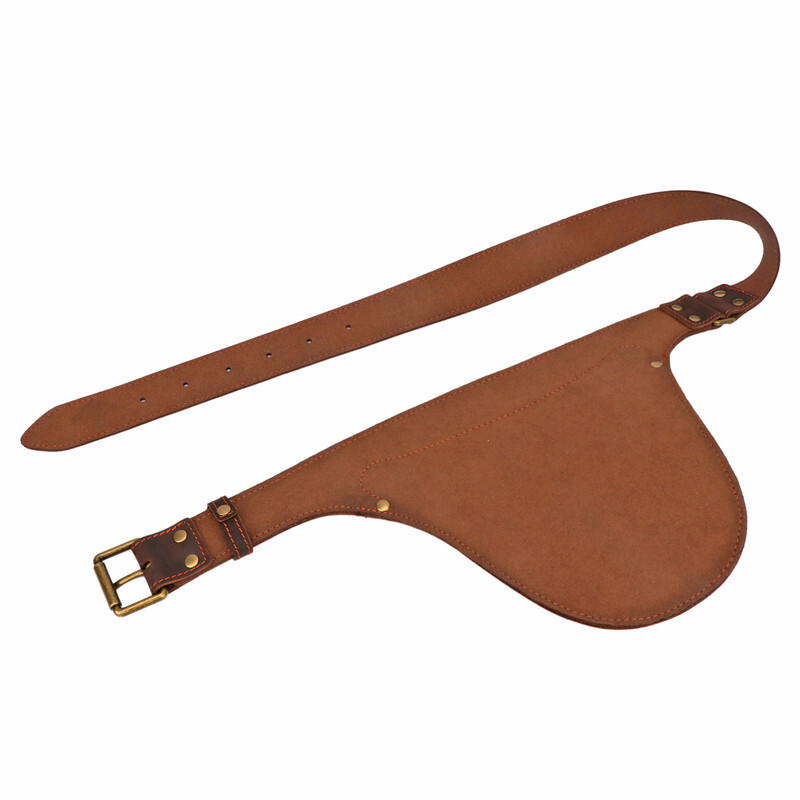 TOURBON Leather Florist Tool Storage Belt Bag Garden Pliers Waist Holster