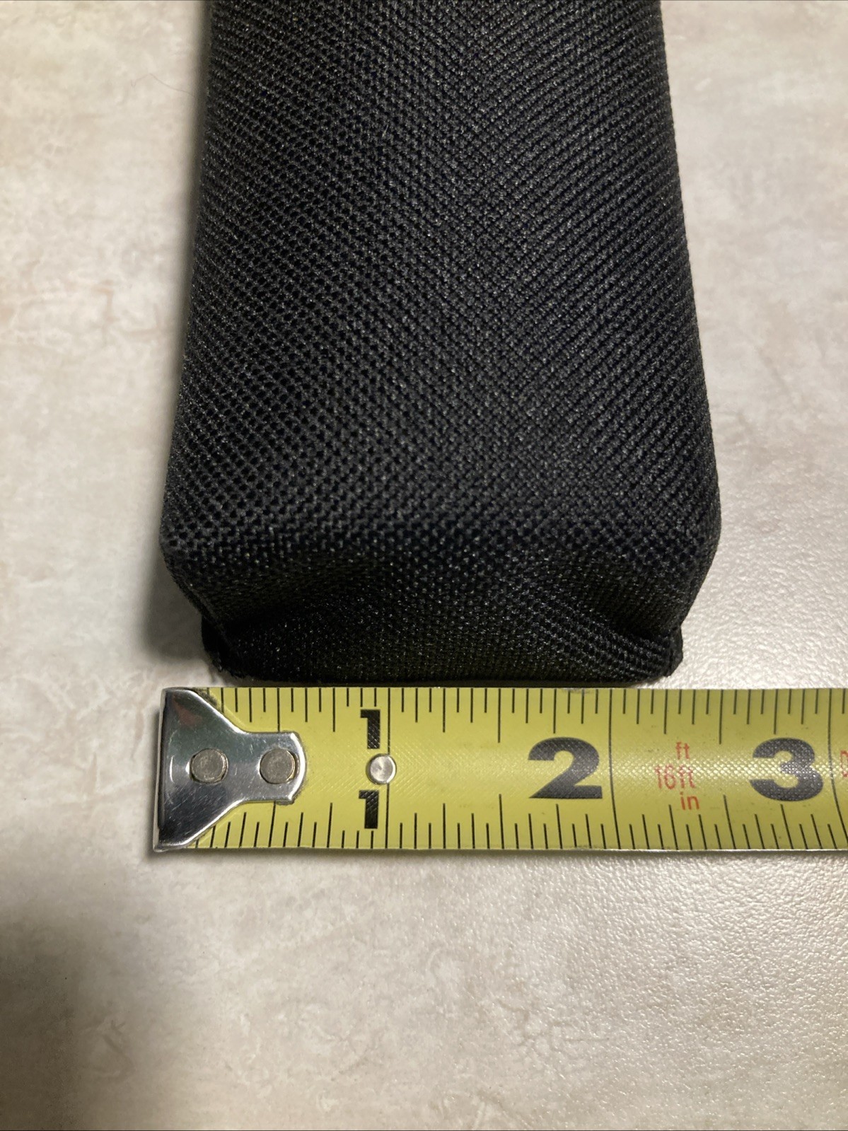 Caterpillar Cat Black Safety Glass Holder Fabric Hook Loop Pouch Case