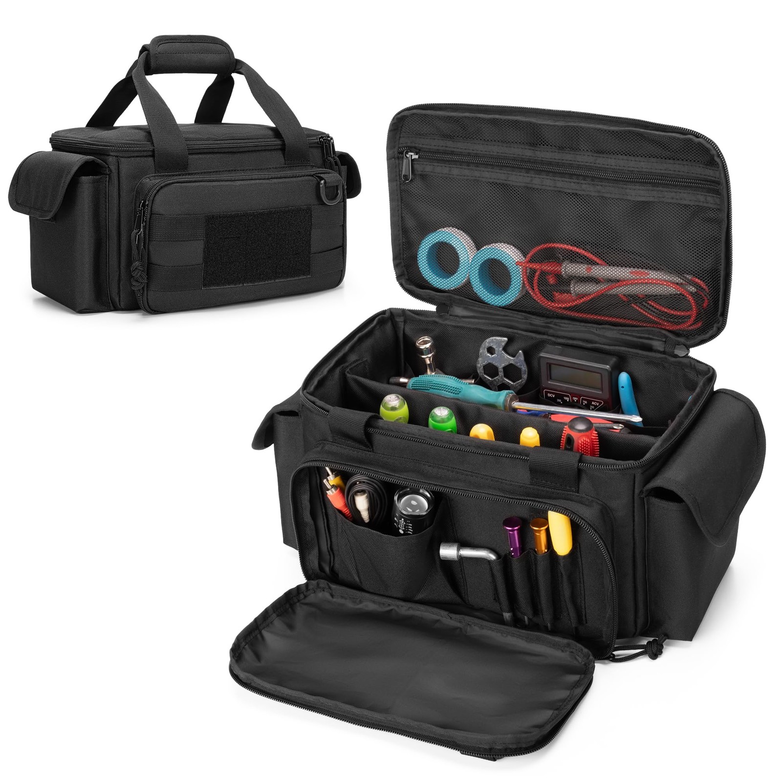 Small Tool Bag with Anti-friction and Thick Padded Bottom, Tool Storage Organ…