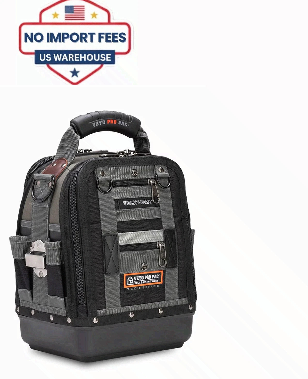 Veto Pro Pac TECH MCT Compact/Tall Tool Bag, VPP10060
