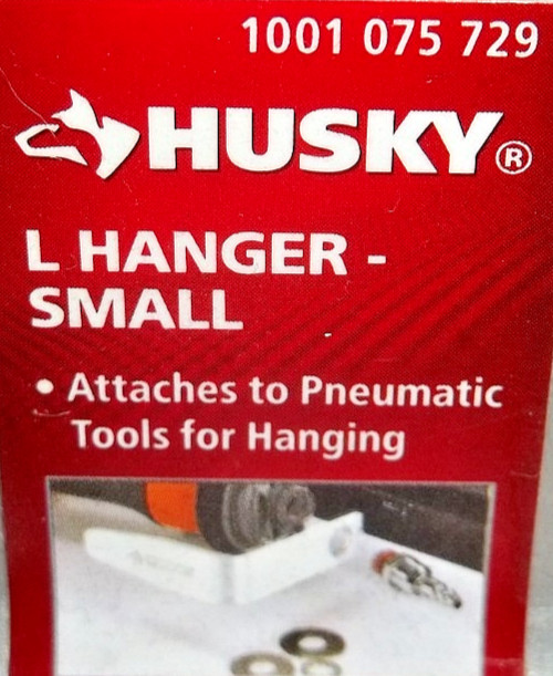 (4) Husky L Hanger Hook for Pneumatic Tools ~ Size Small – New & FREE FAST SHIP