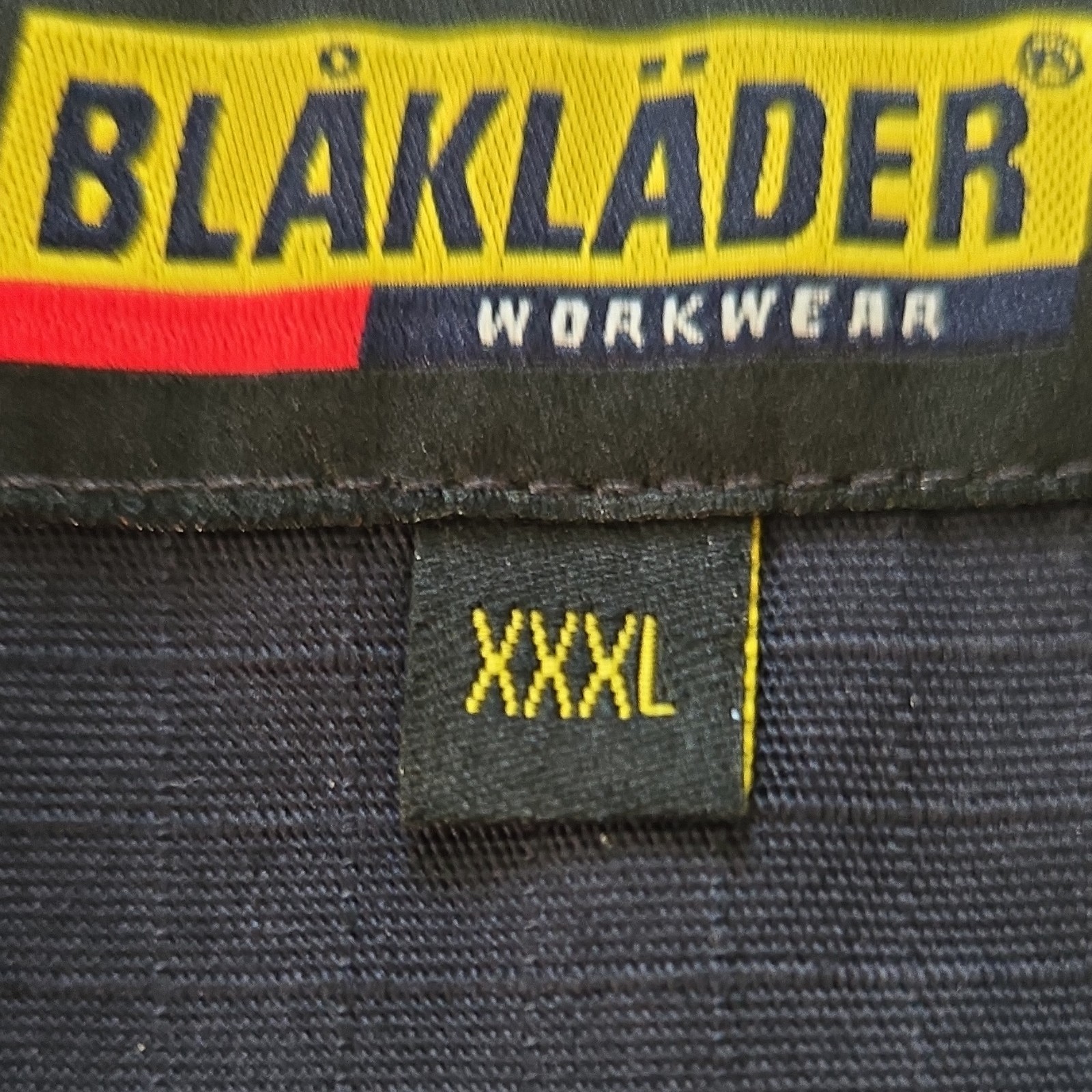 Blåkläder Tool Vest XXXL Black Multiple Pockets Zipper Closure Mesh Back