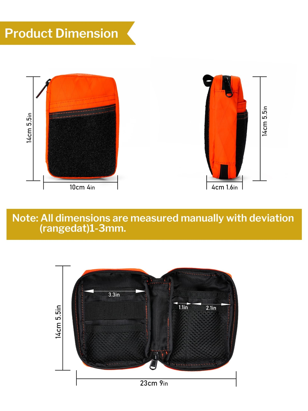 Ve26 Edc Pouch Small Edc Organizer Pouch Edc Pocket Organizer For Men Edc Pouch
