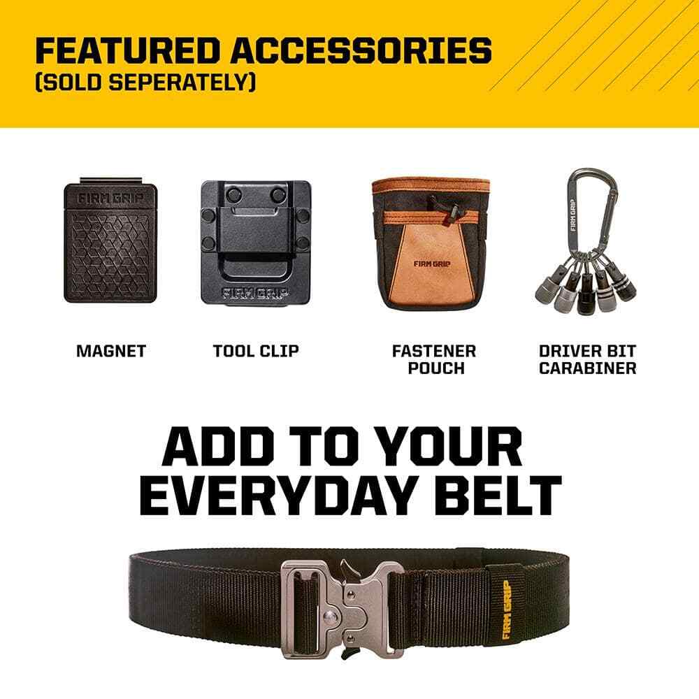 FIRM GRIP Build-A-Rig Everyday Belt Kit (Includes Utility Pouch & Hammer Sleeve)