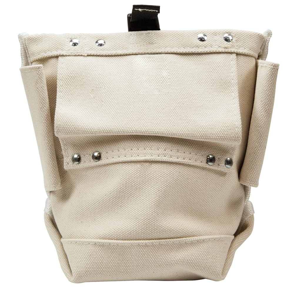 Klein Tools 5416Octo Tool Bag Bull-Pin And Bolt Pouch No. 4 Canvas Tunnel