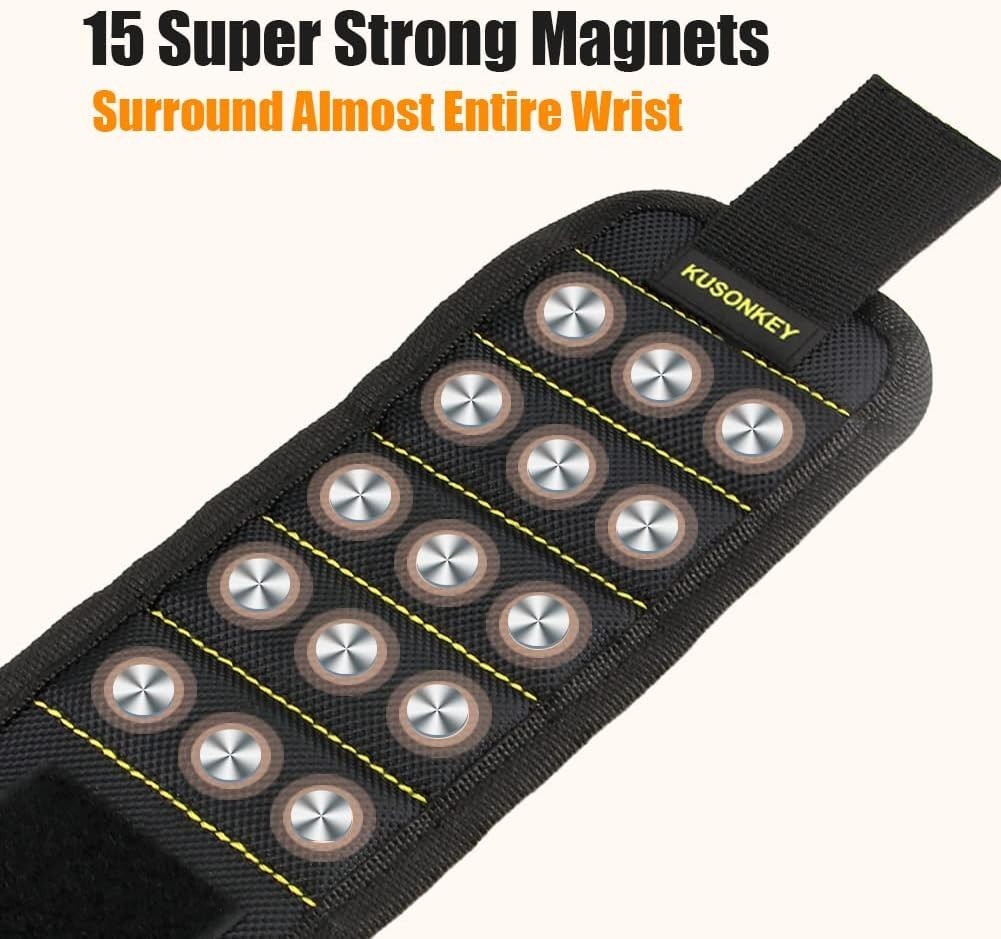 Gifts for Christmas Stocking Stuffers for Men, Magnetic Wristband Tool Gift f…