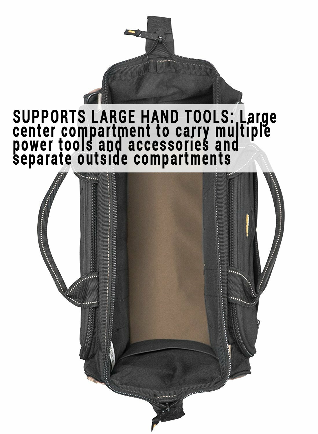 CLC Tech Gear Portable, 50 Pocket, Wear & Abrasion Resistant Tool Carrying Case