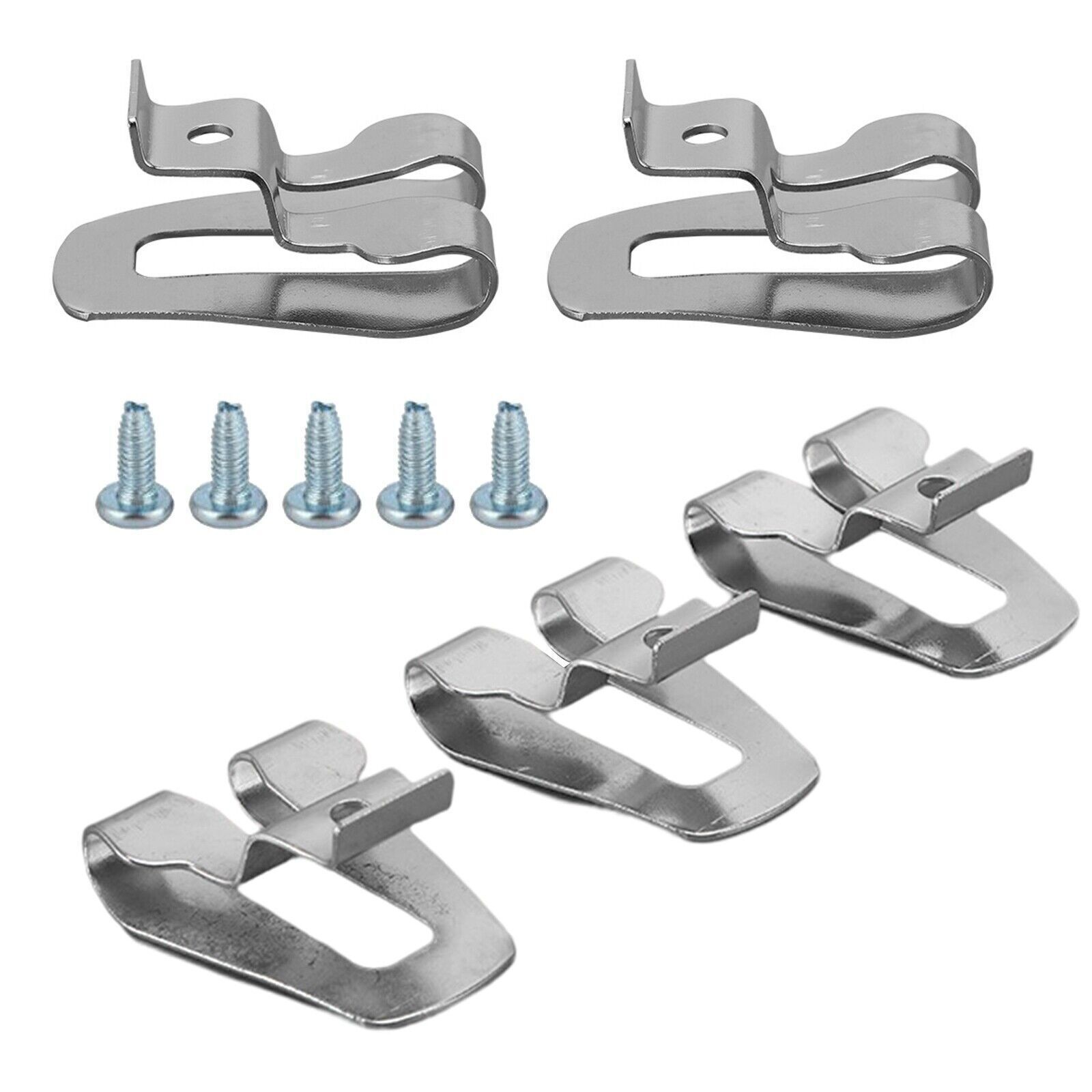 Belt Clip Hooks & Screws Set (10 Pieces): Replacement for Different Drill ClipvF