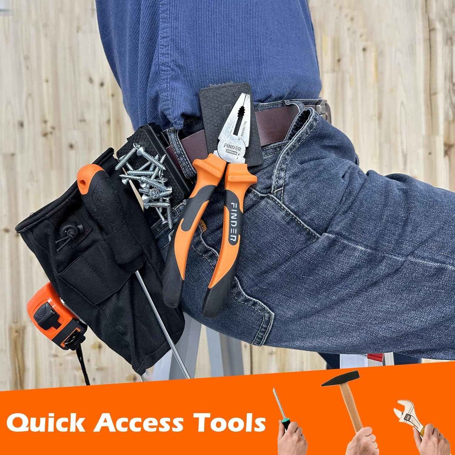 Heavy Duty Magnetic Tool Belt Clip