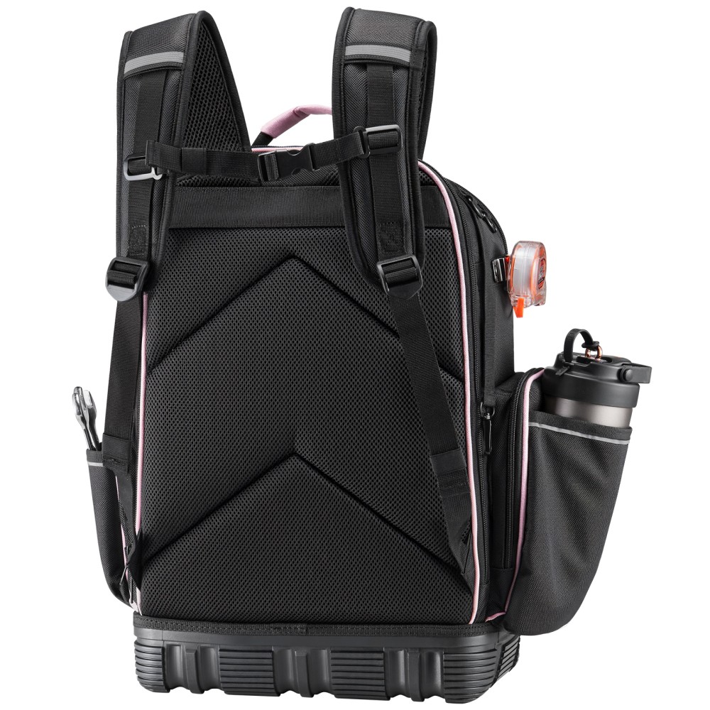 Tool Backpack 56 Pockets Tear-resistant Jobsite Backpack for Electrician