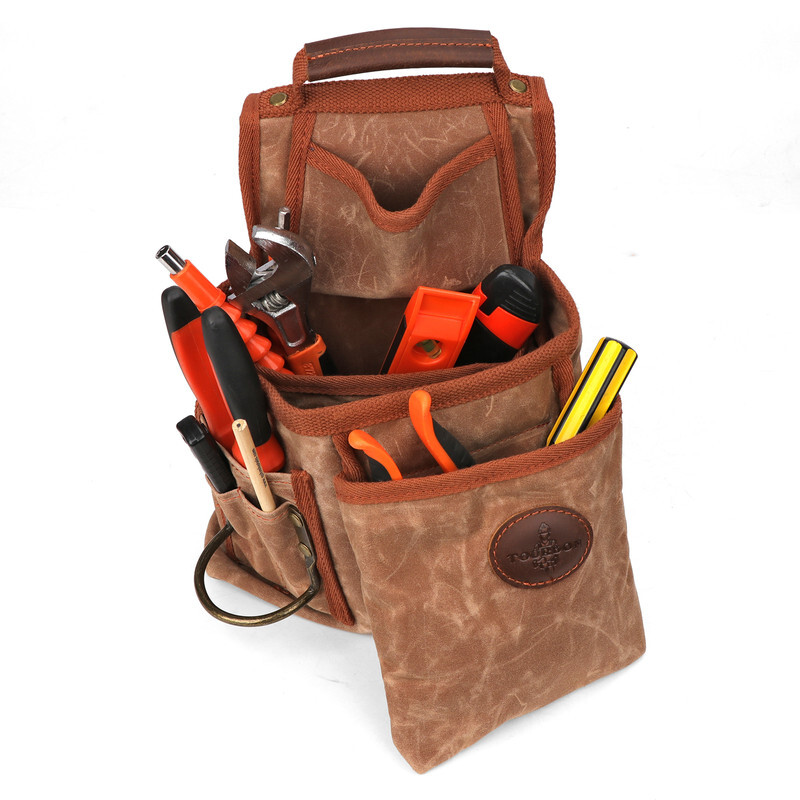 Electrician Suspenders Carpenter Framer Tool Carry Rig Belt Wasit Pack-TOURBON