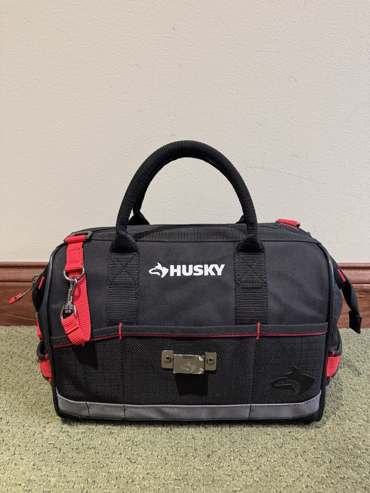Husky Heavy-Duty 14 in. Pro Tool Utility Bag