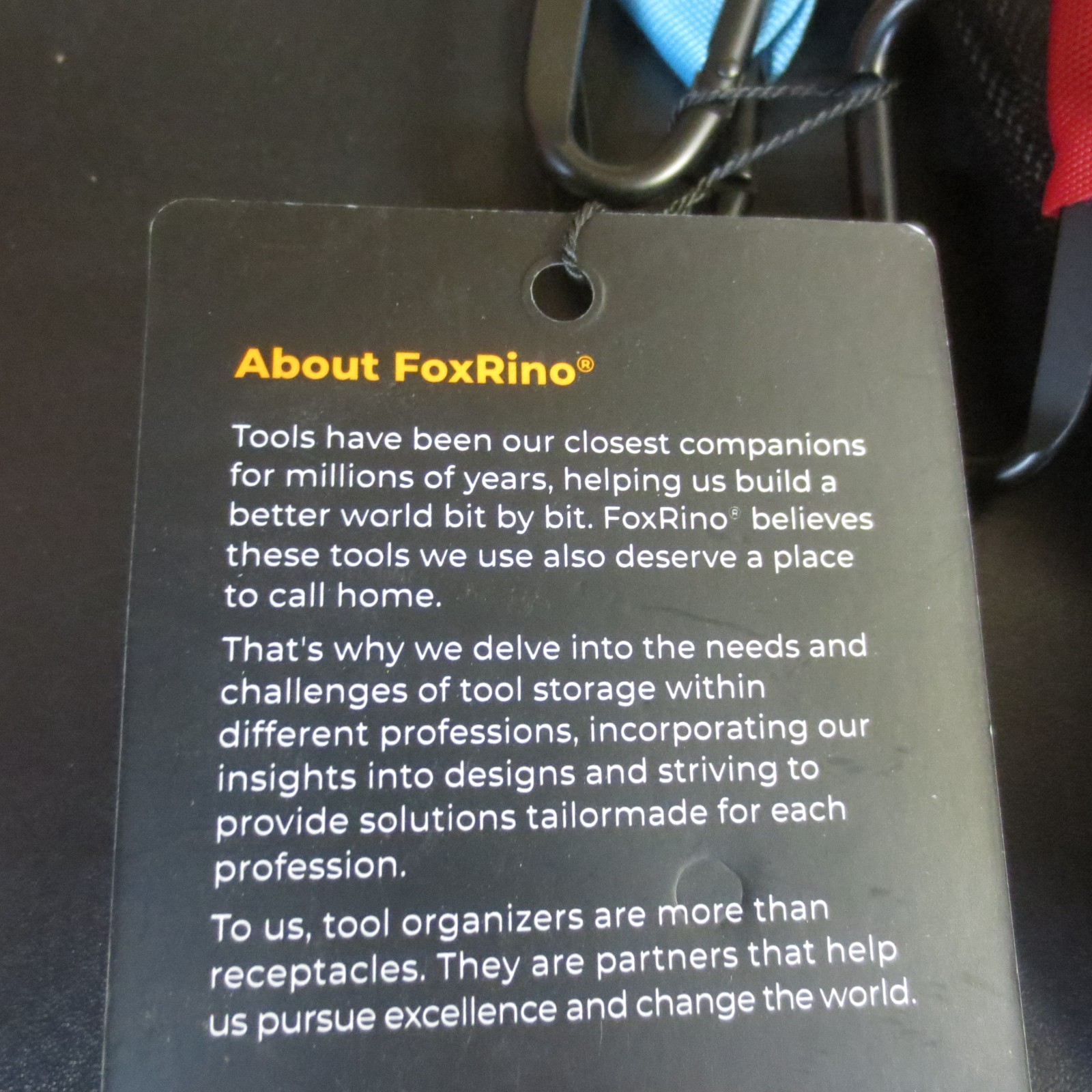 Foxrino Tool Pouch with Clear Window for Electricians – 3 BAG SET – 12″ X 8″