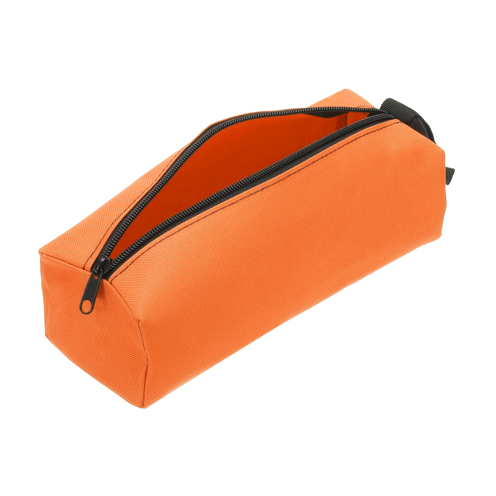 Zipper Utility Tool Bag 9.8×3.3×2.8 Inch Multi-purpose Tote Bag Orange
