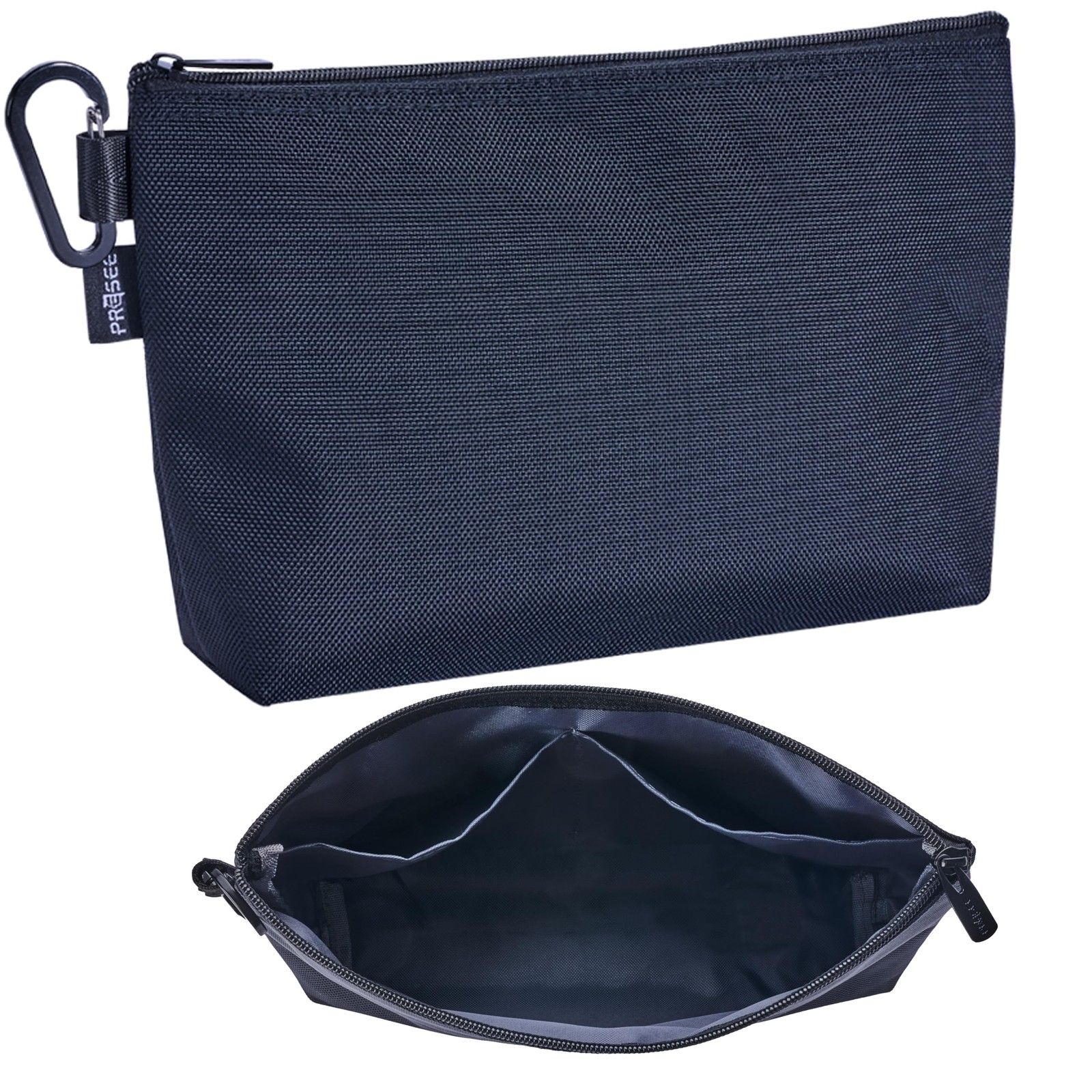 Tool Pouch Zipper Small Tool Bag Pouches Organizer Bag with Metal Carabiner, …