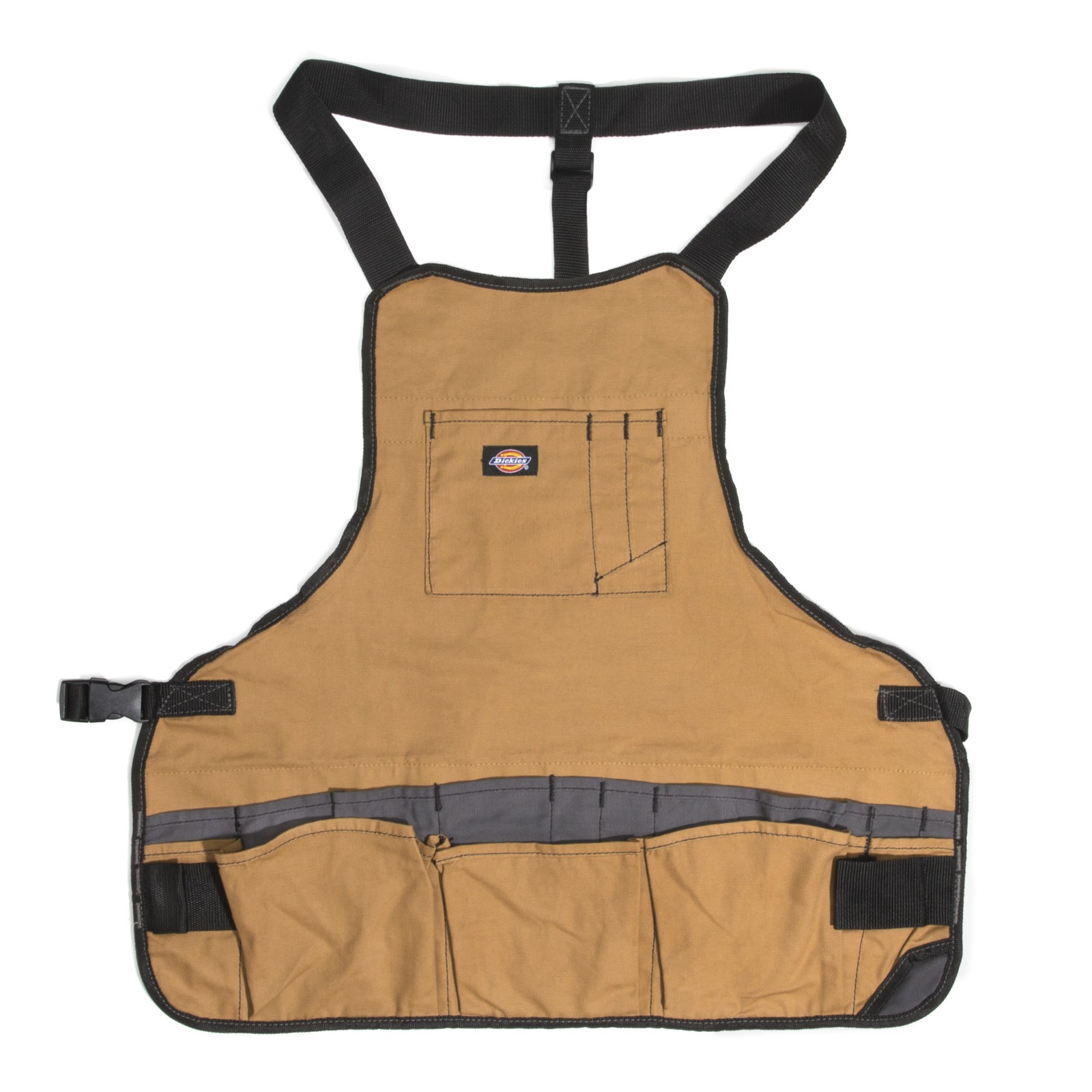 Dickies 16-Pocket Bib Apron with Quick Release Buckle 30-Pack, 57027-CASE-30