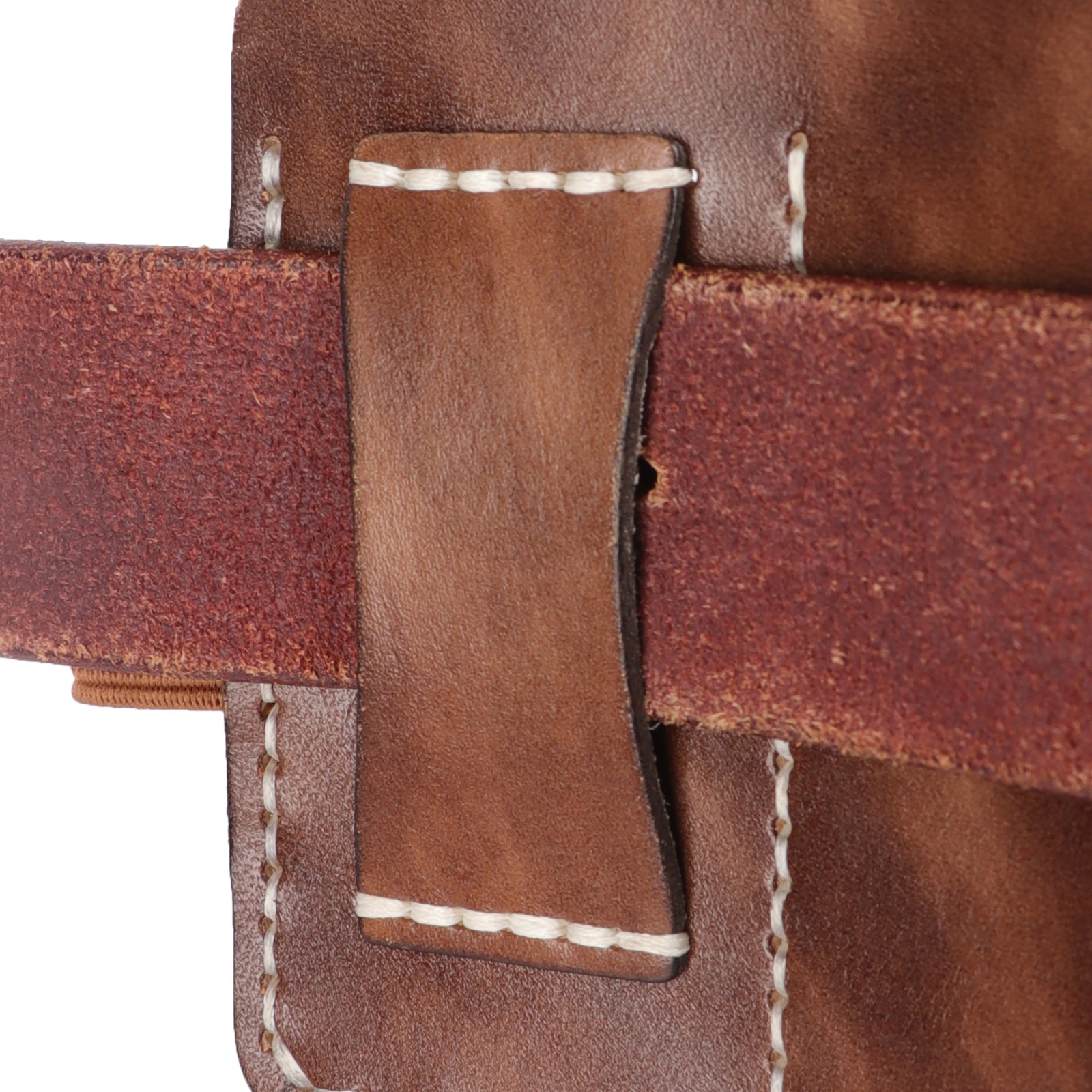 TOURBON Leather 4-in-1 Tools Belt Holder EDC/Flashlight/Bits Adapte